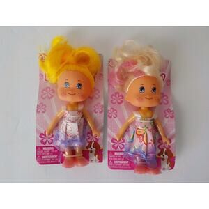 Vintage Lovely Gal Greenbrier Int Fashion Doll w/ Dress 5" Tall Bundle of 2 NEW